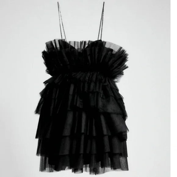 ZARA NYC BALLET TULLE DRESS LIMITED EDITION - Picture 10 of 12